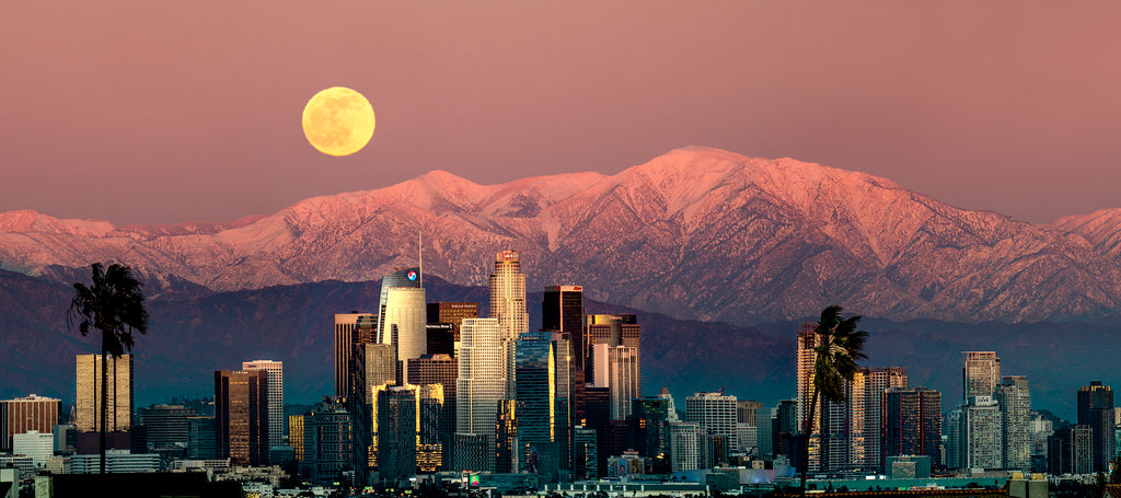 Full Moon Over Los Angeles