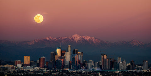 Full Moon Over Los Angeles